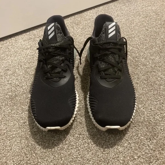 ADIDAS Men’s AlphaBounce “Core Black” Men Size 13. 
Excellent Condition - Picture 2 of 4